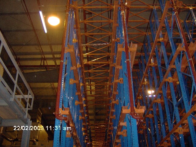 Used Schafer Drive-In Pallet Racking 4 Tall x 4 Deep x 8 Wide ...
