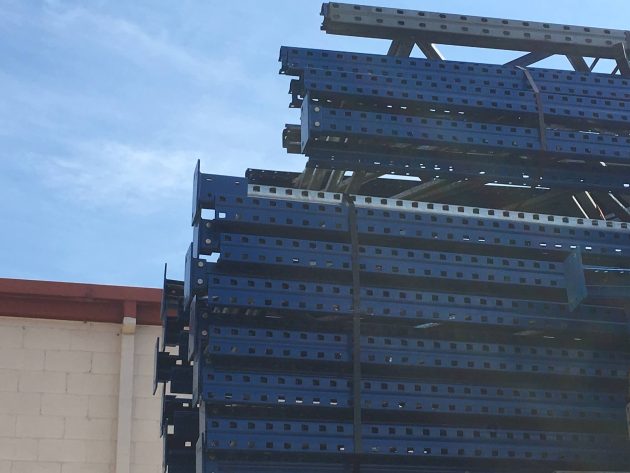 Cheap Used Schaefer Pallet Racking Frame 4500mm tallSpeedRack