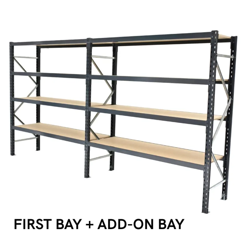 SpeedRack | Apex SpeedRack Long Span Starter Bay: 2000mm Tall x 2400mm wide